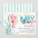 Search for seahorse baby shower invitations Ocean