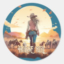 Search for western style stickers Cowboy