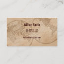 Recherche de préposé cartes visite Affaires