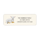 Search for lambs return address labels Watercolor