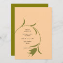 Search for peach tulips invitations Elegant