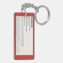 Recherche de urgence porteclés Informations