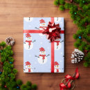 Search for christmas snowman wrapping paper Cute