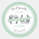 Recherche de faire part autocollants De baby shower