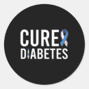 Search for cure diabetes stickers T2d