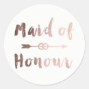 Search for honours stickers Maid of honour