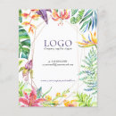 Search for flower flyers Tropical