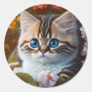 Search for white kitten stickers Adorable