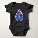 Recherche de peacock bébé vêtements Plumes de paon