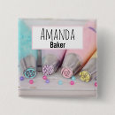 Recherche de gâteau badges Pastel