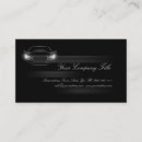 Search for private driver business cards Limousine