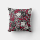Search for black and burgundy pillows Stylish
