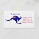 Recherche de l australie cartes visite Kangourou