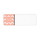 Search for pink chevron return address labels Stripes
