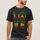 Recherche de rastafarian tshirts Amour