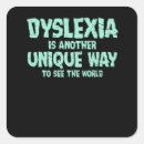 Recherche de dyslexie autocollants Sensibilisation à la dyslexie