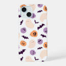 Recherche de fantômes mignons iphone coques Motif d'halloween