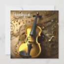Search for music thank you cards Vintage