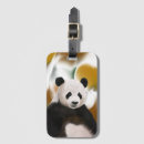 Recherche de panda bagages étiquettes Animal
