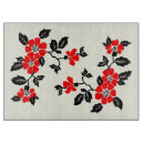 Search for red poppies cutting boards Poppy