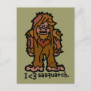 Search for sasquatch postcards Foot