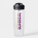 Search for girl superhero water bottles Supergirl