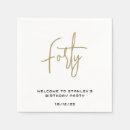 Search for 40th birthday decor Simple