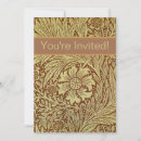 Recherche de motif antique invitations William morris