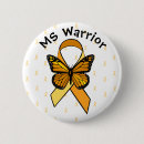 Search for multiple sclerosis awareness buttons Butterfly