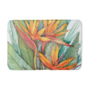 Search for tropical bath mats Flowers