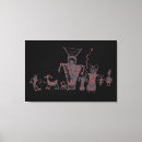 Search for spirits canvas prints Hunting