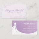 Search for bridal gown business cards Boutique