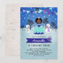Search for african american princess birthday invitations Purple