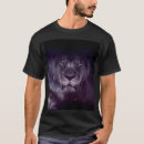 Search for black white lion tshirts Face