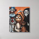 Search for creepy canvas prints Dark