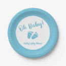 Recherche de oh boy baby shower plates Pieds bébé