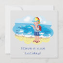 Search for beach holiday cards Cartoon