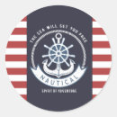 Search for captains wheel stickers Anchor