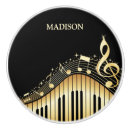 Search for musical knobs and pulls Gold