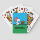 Search for peanuts playing cards Woodstock