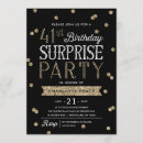 Search for 41st birthday invitations Surprise