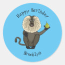 Search for monkey cartoon stickers Primate