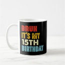 Search for 15 years mugs Vintage