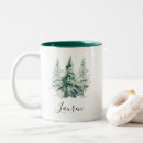 Search for snowy forest mugs Rustic