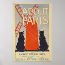 Recherche de vacances de chat art Vintage