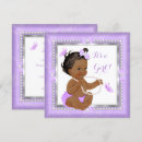 Recherche de purple butterfly baby shower invitations Pour tous