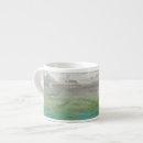 Recherche de beau paysage tasses Bleu