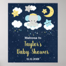 Search for elephant baby shower welcome signs Boy