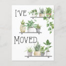 Recherche de faire part déménagement Plantes en pots