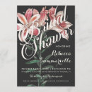 Search for lily bridal shower invitations Botanical